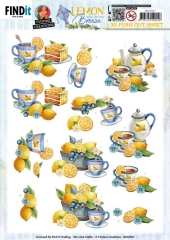 SB10947 YC Stanzbogen Lemon Breeze Lemon Tea