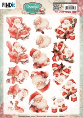 CD12223 Berries Beauties Schneidebogen Nostalgic Noel Santa