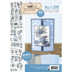 BBCB10003 Berries Beauties All in One Craft Book 3 Blue Christmas