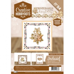 CH10054 Creative Hobbydots 54 Frosted Gold Christmas