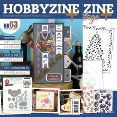 HZBP63 Hobby Zine Plus 63 mit Stanzschablone Maus