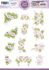 SB10985 PM Stanzbogen Purple Blossom Amethyst