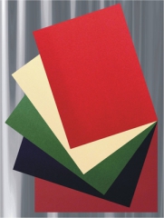 412574 50 x A5 Papier in Weihnachtsfarben