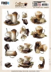 SB11011 BB Stanzbogen Coffee Moments Cacao
