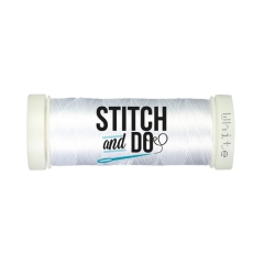 SDCD01 Stitch & Do  Stickgarn wei