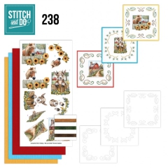 STDO238 Stitch & Do 238 Farm Freunde