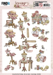 SB11008 AD Stanzbogen Sewing Serenity Schneiderpuppe