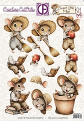 CCO-017 Sweet Little Mice 01 Stanzbogen