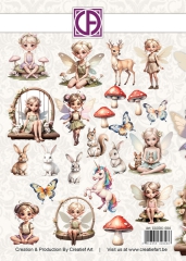 DDODC-004  Creative CutOuts Forest Fairies 23 Teile
