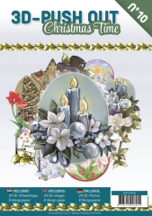3DPO10010 3D Stanzbuch Christmas Time