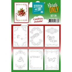 COSTDOA610029 Stitch & Do Cards Only A6 Set 29