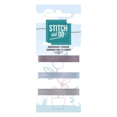 STDOBG053 Stitch & Do  Mini Garn Karte 53
