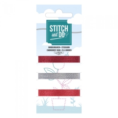STDOBG054 Stitch & Do  Mini Garnkarte 54
