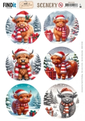 BBSC10106 BB Stanzbogen Scenery Festliche Khe rund