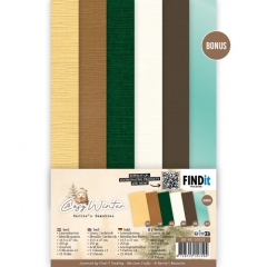 BB-4K-10023 BB Linenkarton Papierpack Cozy Winter gemtlicher Winter 4K