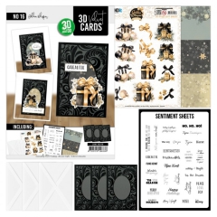 3DVC10016 3D Samtkarten Golden Whisper