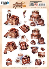 SB11087 BB Stanzbogen S��e Momente Mit Liebe gebacken