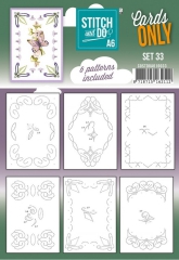 COSTDOA610033 Stitch & Do Cards Only A6 Set 33