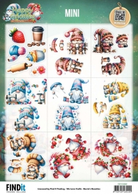 CD12483 BB Schneidebogen Happy Gnomes Minis