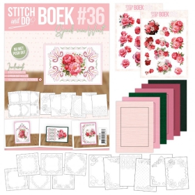 STDOBB036 Stitch & Do A6 Buch 36 Rosen