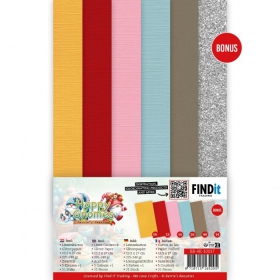 BB-4K-10037 Linen Cardstock Pack 4K Happy Gnomes