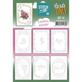 COSTDOA610014 Stitch & Do Cards Only A6 Set 14