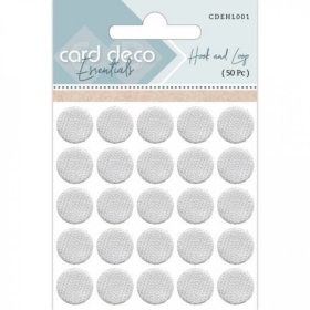 CDEHL001 Klettverschl�sse von Card Deco 50 St�ck