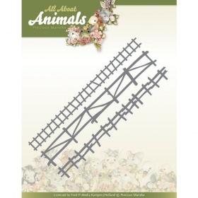 PM10267 Schneideschablone Precious Marike All About Animals Z�une