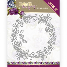 PM10195 PM Stanzschablone Romantic Roses Circle