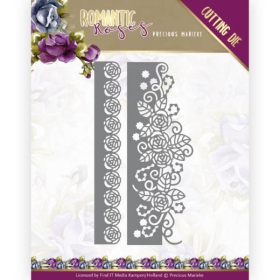 PM10197 PM Stanzschablone Romantic Roses Rosen Border
