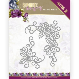PM10200 PM Stanzschablone Romantic Roses Rose Corner