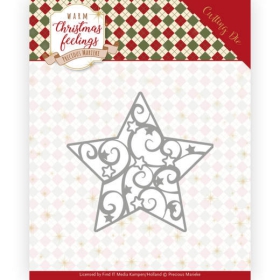 PM10163 PM Stanzschablone Christmas Feelings Swirl Star