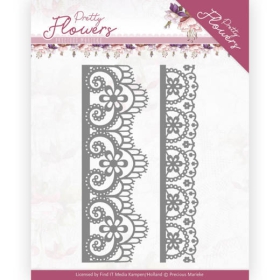 PM10189 PM Stanzschablone Pretty Flowers Lace Borders