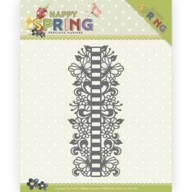 PM10147 PM Stanzschablone Happy Spring Ribbon Border