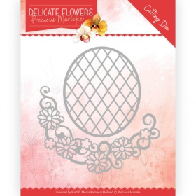 PM10181 PM Stanzschablone Delicate Flowers Flower Oval