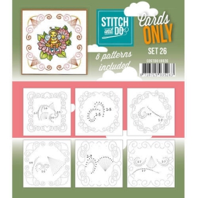 COSTDO10126 Stitch & Do Cards Only Set 126