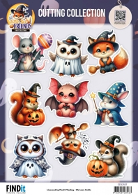 CD12537 Schneidebogen Little Boo Friends