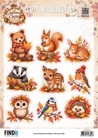 CD12552 Schneidebogen Autumn Charm Herbstzauber Farben vom Herbst