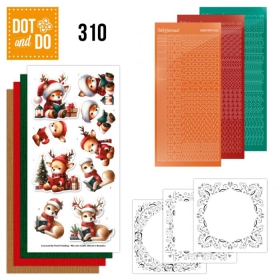 DODO310 Dot & Do 310 Furry Christmas Friends