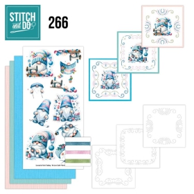 STDO266 Stitch & Do 266 Happy Gnomes