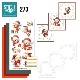 STDO273 Stitch & Do 273 Furry Christmas