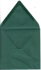Briefumschlag dunkelgrün