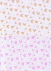 CRD9212 Duo Hearts-Pink