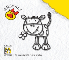 ANI004  Cow-boy Clear Stamp aus der Animals Serie