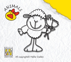 ANI007  Sheep-boy Clear Stamp aus der Animals Serie