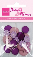 BF0709 Buttons & Flowers purple