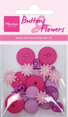 BF0714 Buttons & Flowers Lila