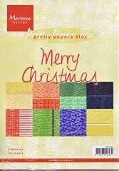 PK9069x Pretty Papers bloc Merry Christmas