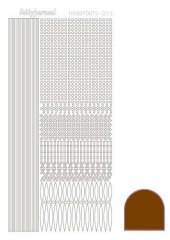 STDA33xx Hobby-Dots Adhesivesticker bronce (Serie 3)