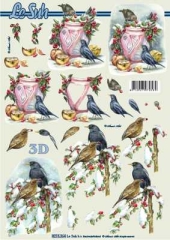 8215364 Weihnachten mit Vogel